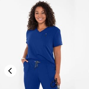 koi Next Gen Ready to Work Women's 1-Pocket STRETCH V-Neck Scrub Top